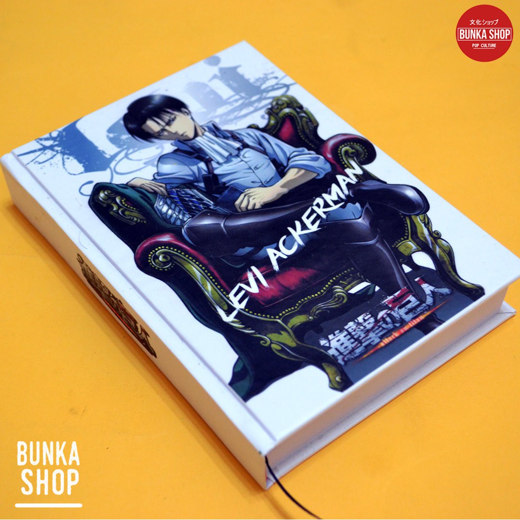 

Pocket Book Anime Shingeki no Kyojin Levi Ackerman Hardcover A6