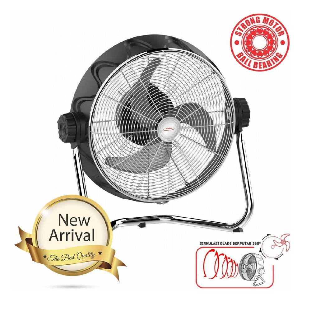 MASPION PW 1808 S KIPAS ANGIN / POWER DESK / WALL FAN 18 INC / PW1808S