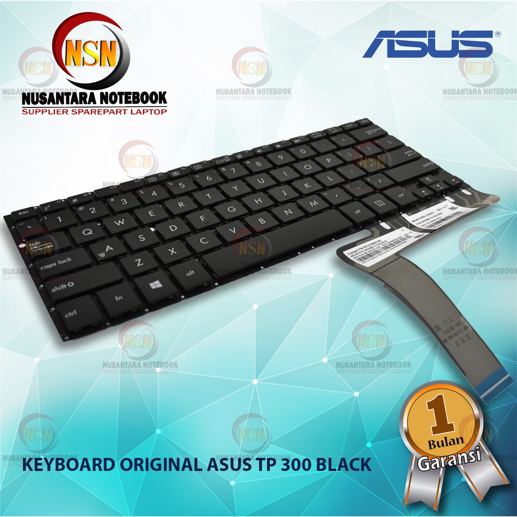 Keyboard Original Asus TP300 TP300L TP300LA TP300LD TP300LJ - Black