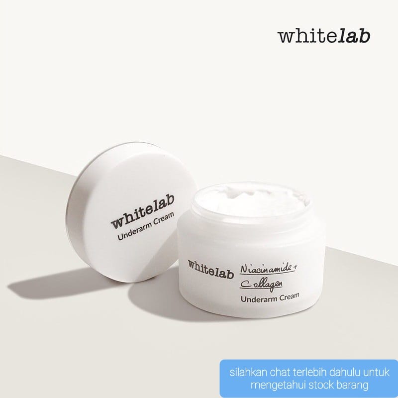 WHITELAB BRITGHTENING UNDERARM CREAM / KRIM 20GR PEMUTIH KETIAK