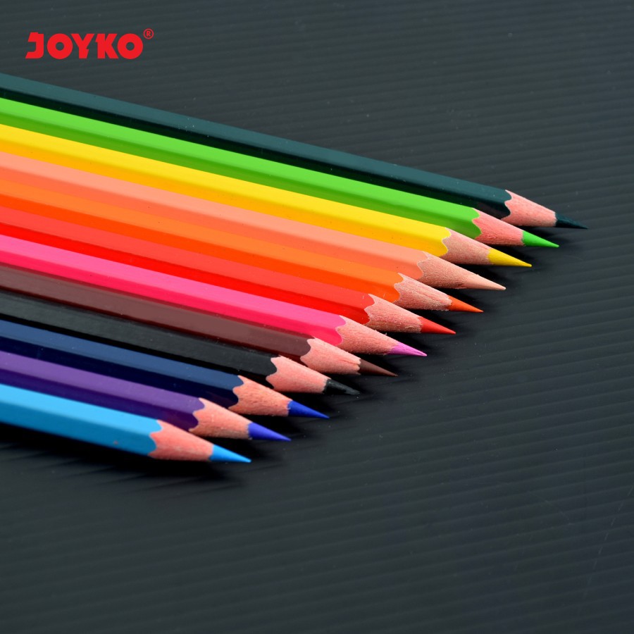 Pensil Warna - Joyko Color Pencil 12 Warna