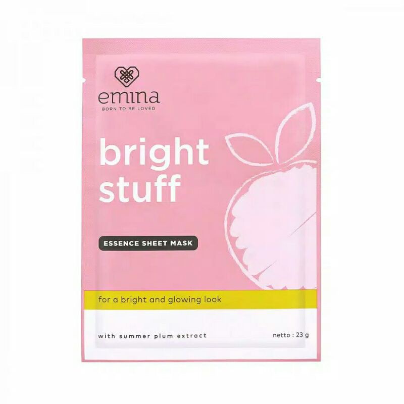 EMINA Bright Stuff Essence Sheet Mask 23gr