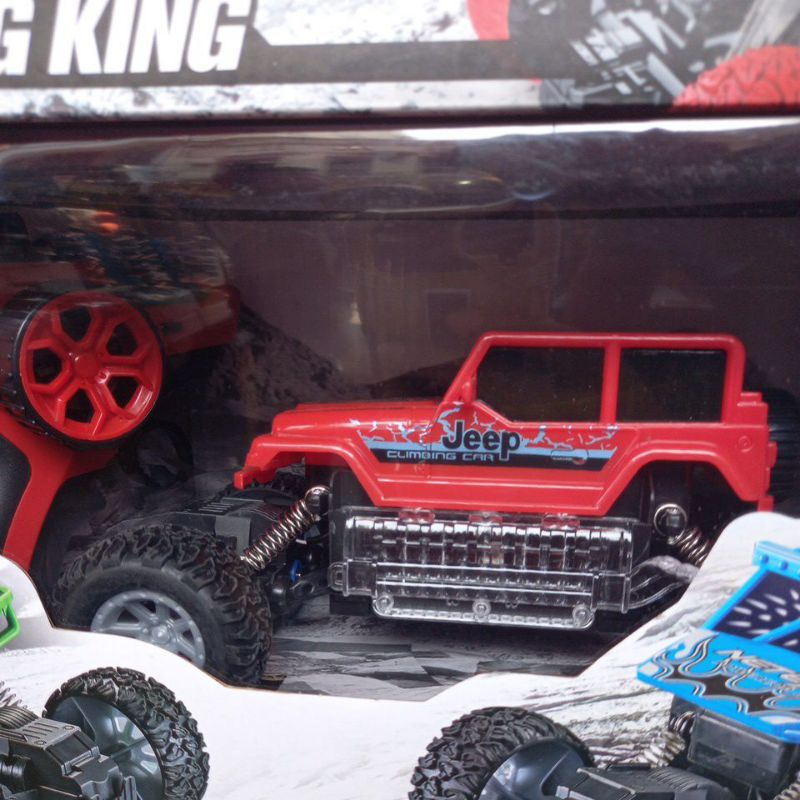 MOBIL RC JEEP OFF ROAD ADA LAMPUNYA