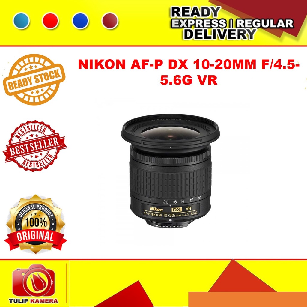 NIKON AF-P DX 10-20MM F/4.5-5.6G VR