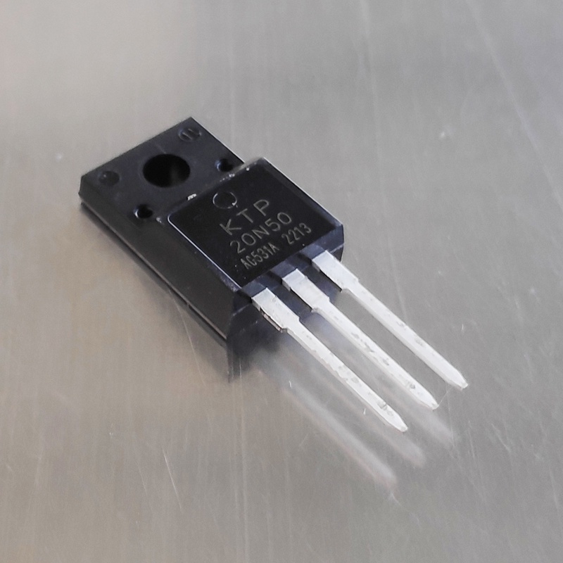 TRANSISTOR 20N50 KTP20N50 TR KTP 20N50 P20N50 N-CHANNEL 20A 500V TO-220F TRANSISTOR POWER MOSFET