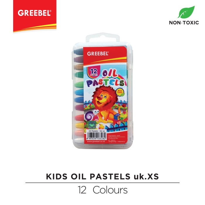 

GREEBEL Kids Oil Pastel XS - 12 Warna
