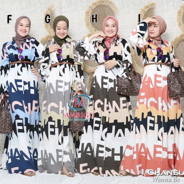 Gamis CHANEL WANNA BE Original by AMBIGU IRWINOV