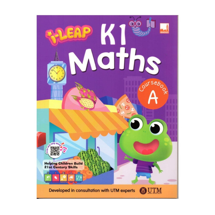 i-Leap K1 Maths Coursebook A
