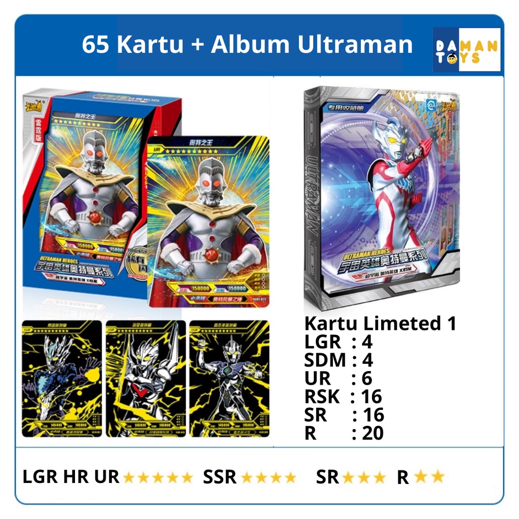 Mainan Kartu Ultraman Orb Gold Ultra Rare Card Kartu Langka Ultraman Original Tsuburaya