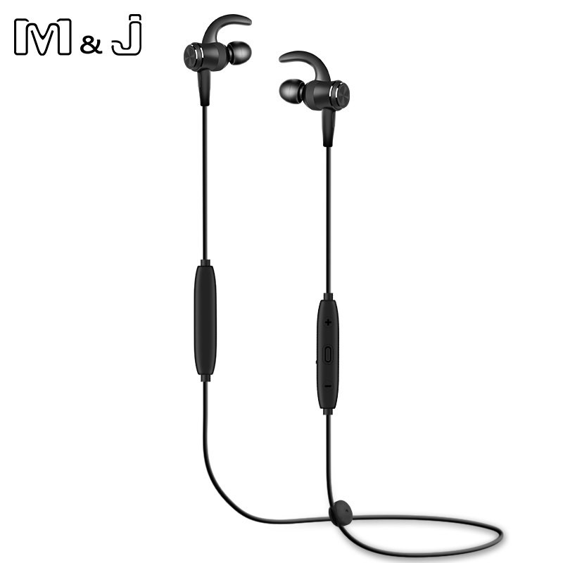 Earphone Wireless M&J F07 Neckband Bluetooth Earphone Wireless headphone For Xiaomi iPhone earbuds
