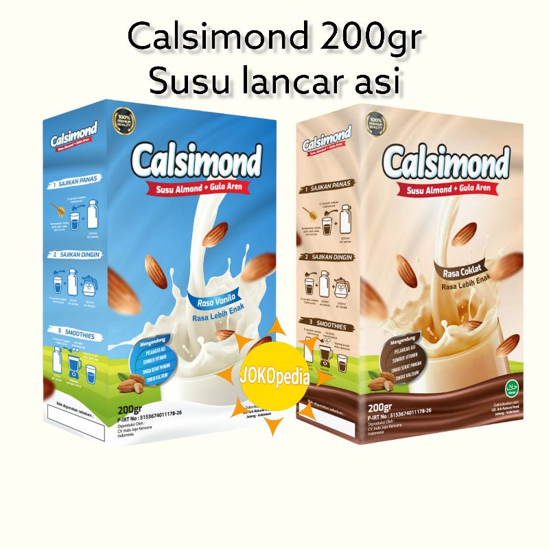 

Piscoklegit_ Susu Almond + Gula Aren Calsimond 200Gram