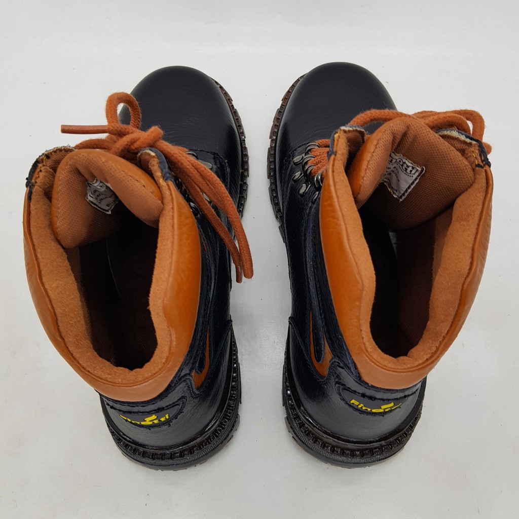 Sepatu safety boots kulit toecap baja Finotti GR 913