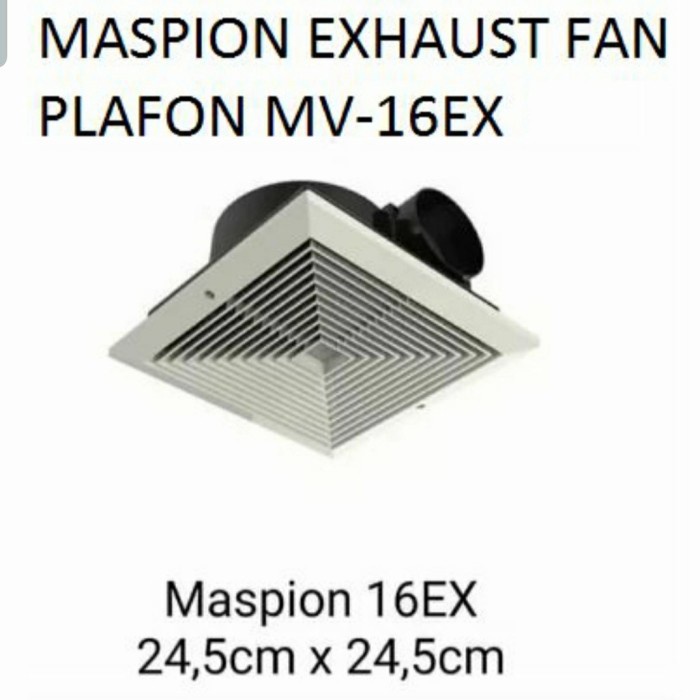 Heksos Fan Plafon 8 inch Maspion MV16EX