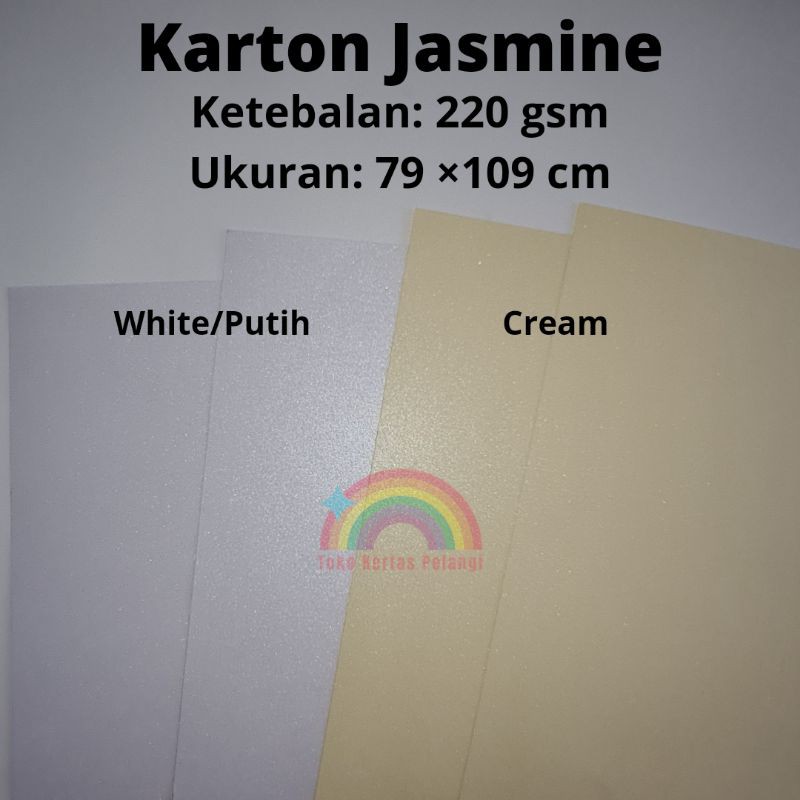 

Karton Jasmine Ukuran A1 isi 5 pcs