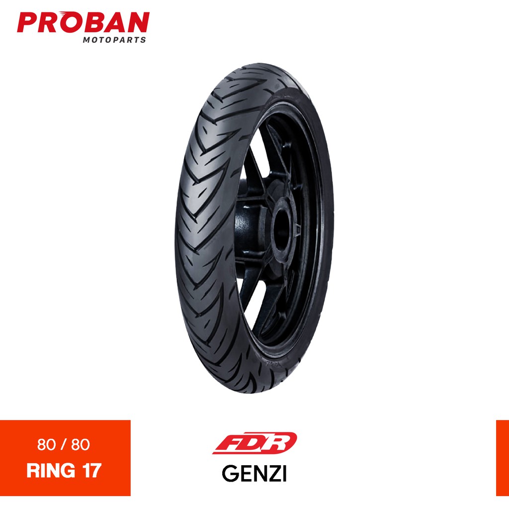 

FDR TL GENZI 80/80 Ring 17 Ban Motor Tubeless