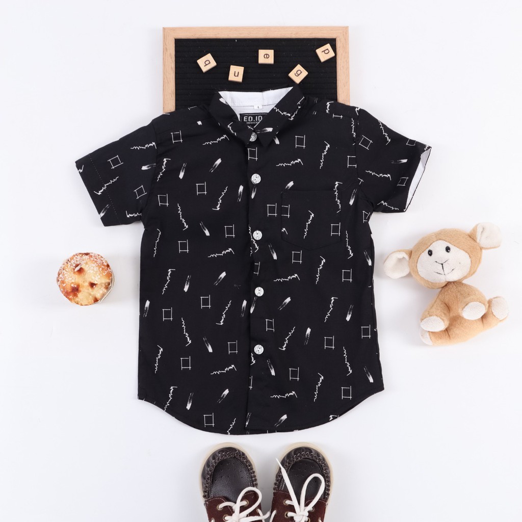 AMSPRO kemeja anak laki / kemeja anak pria / baju lebaran anak / fashion kids vexa