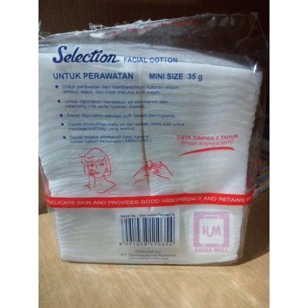 Hasna Mall - Selection Facial Cotton/Kapas Wajah 100% Kapas