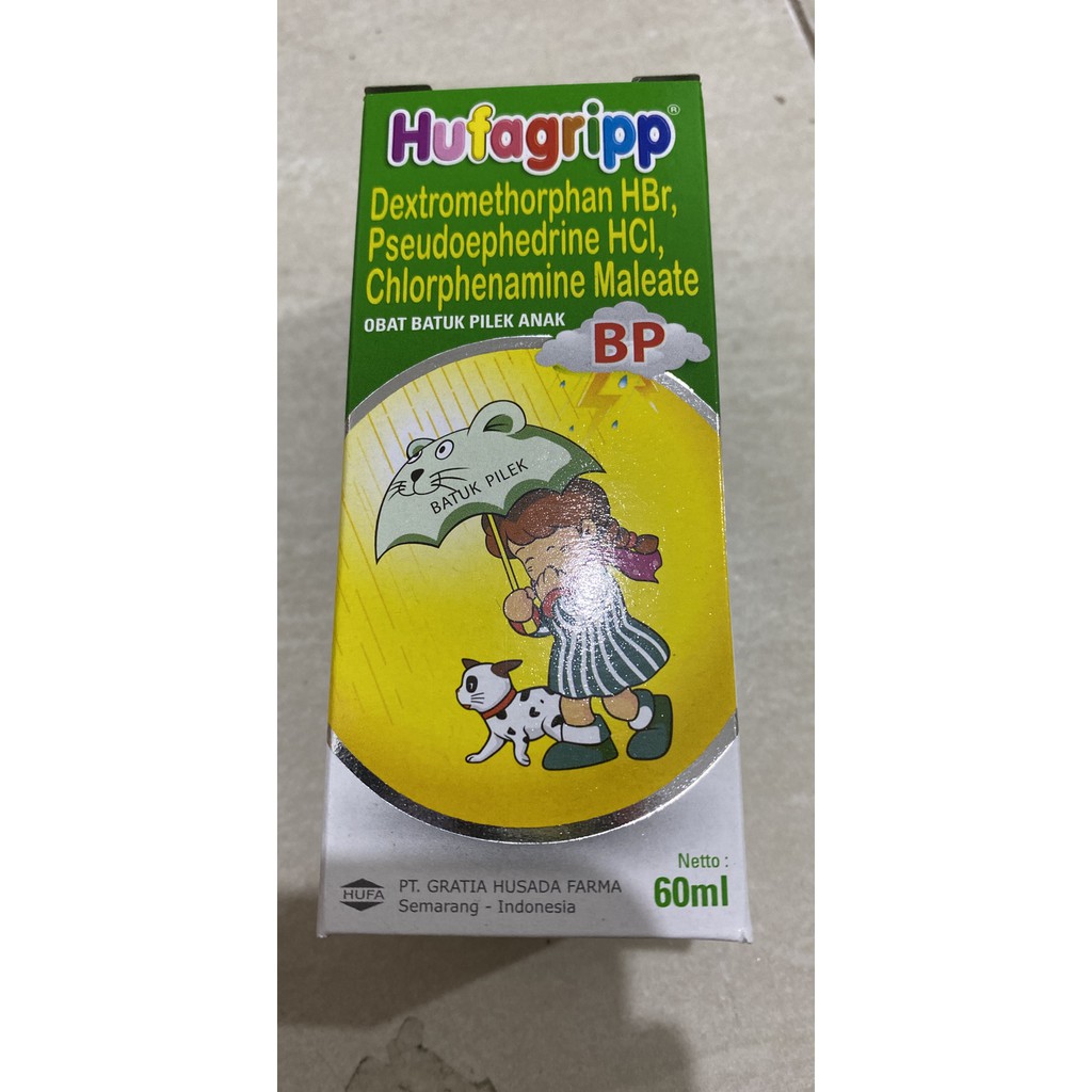 Hufagripp hijau BP/ batuk pilek 60 ml