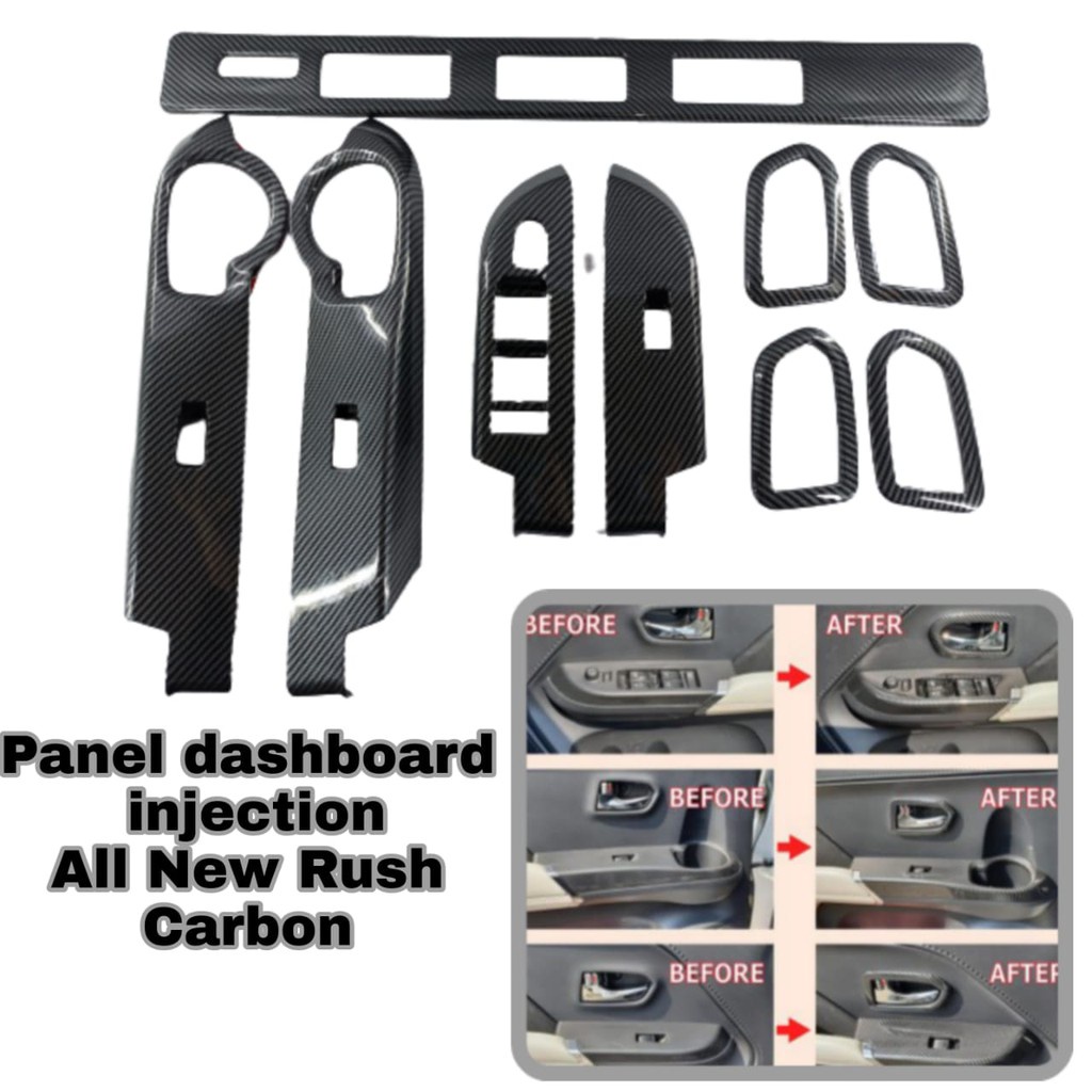 Panel Dashboard Injection All New Rush Carbon