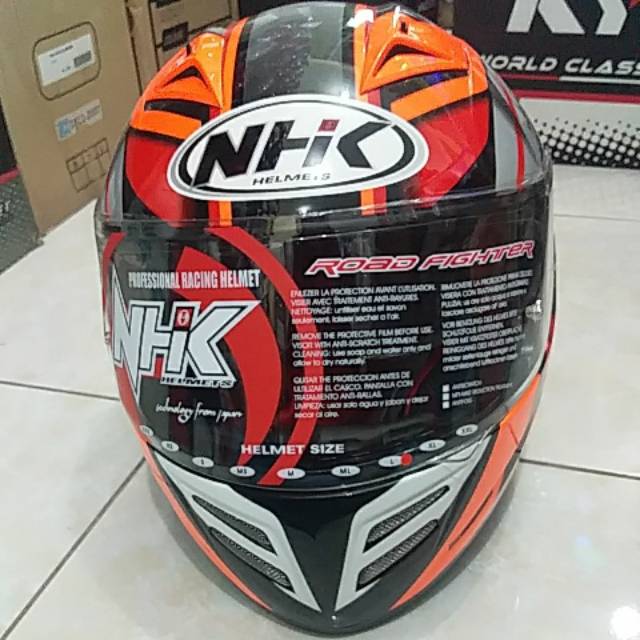 NHK TERMINATOR RACE BLACK/ORANGE