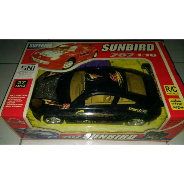 Obral murah - RC sedan sunbird besar 787 skala 1 :16 suara lampu