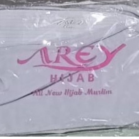 Arey Jilbab Instan Mecca list Jersey Irish-GREY