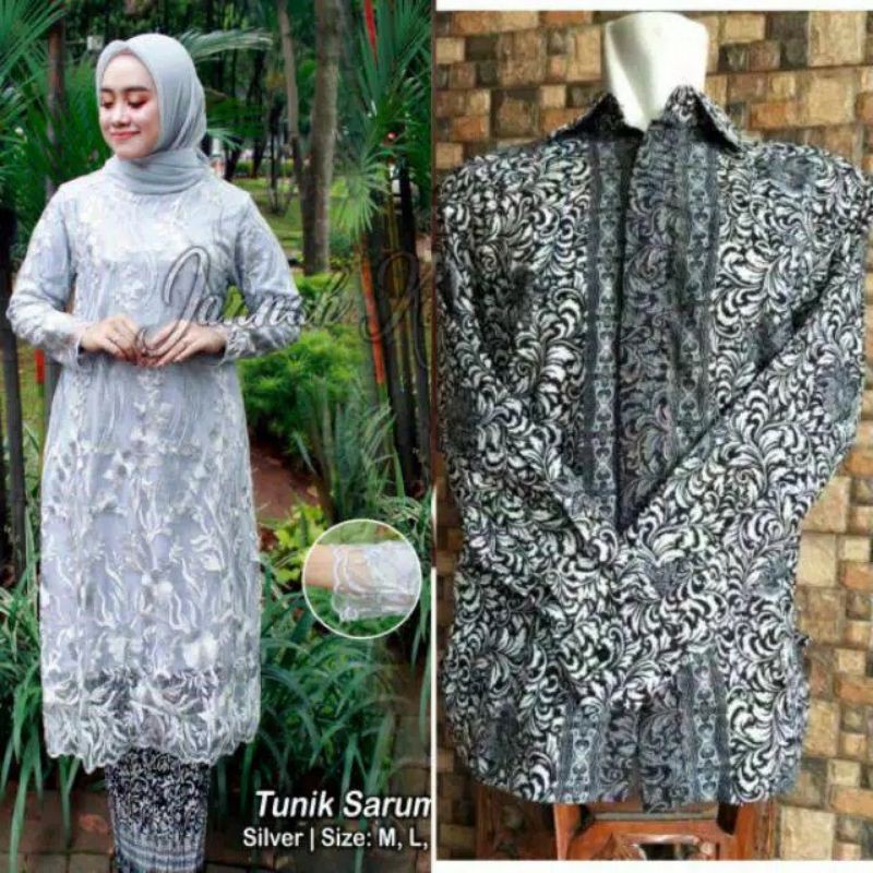 REAL PICT SETELAN KEBAYA COUPLE KEMJA/COUPLE KONDANGAN/COUPLE MODERN