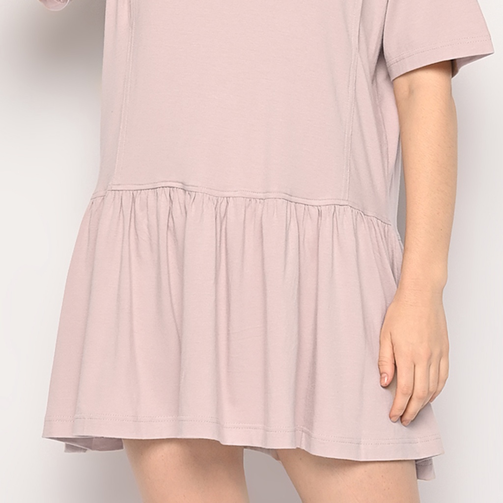 Cotton T-Shirt Dress (Baju Dress Kaos Hamil &amp; Menyusui)