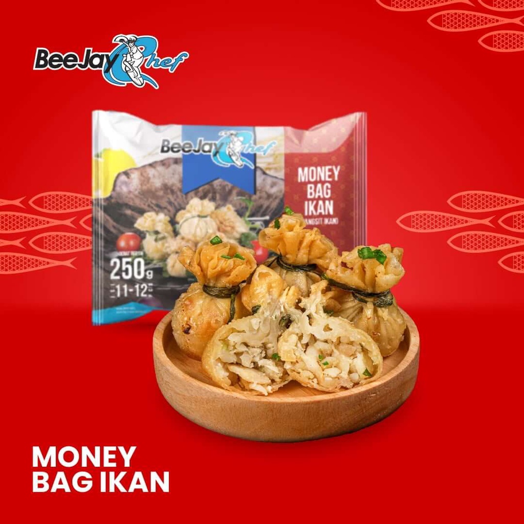 BeeJay Chef Money Bag Ikan 500 Gram Frozen Food