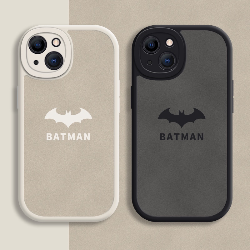 Soft Case Motif Kelelawar Untuk iPhone 6 7 8 Plus X XR Xs 11 12 13 Pro Max