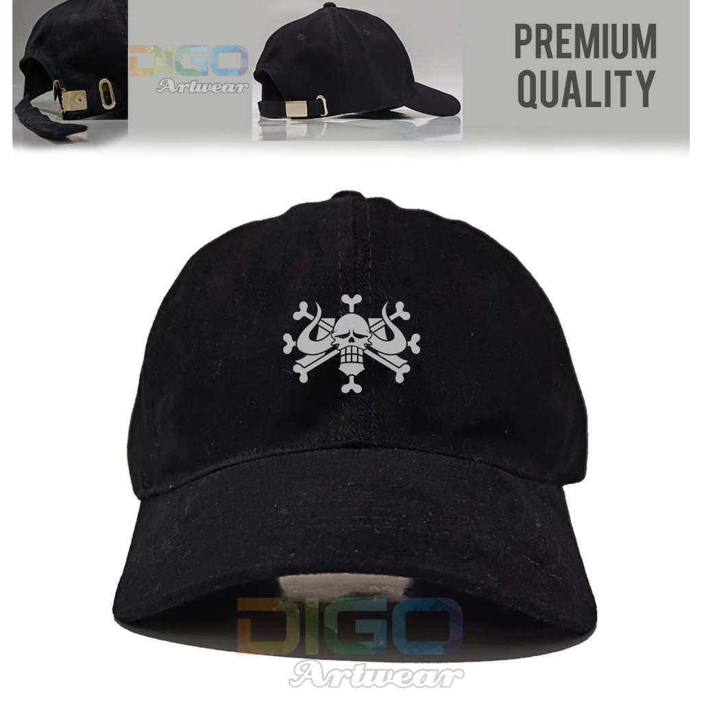 Topi one piece kaido premium baseball hat bajak laut caps binatang buas keren