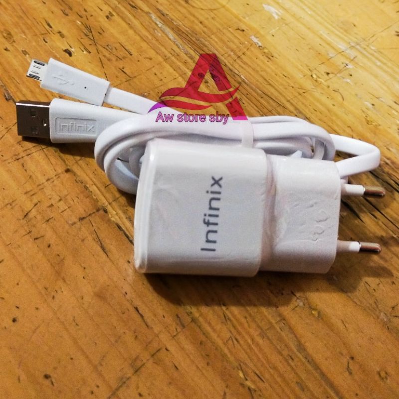 CHARGER INFINIX FAST CHARGER MICRO USB 2A SMART 3/SMART 4/SMART 5/NOTE 7/ HOT 7/HOT 8/HOT 9/HOT 10