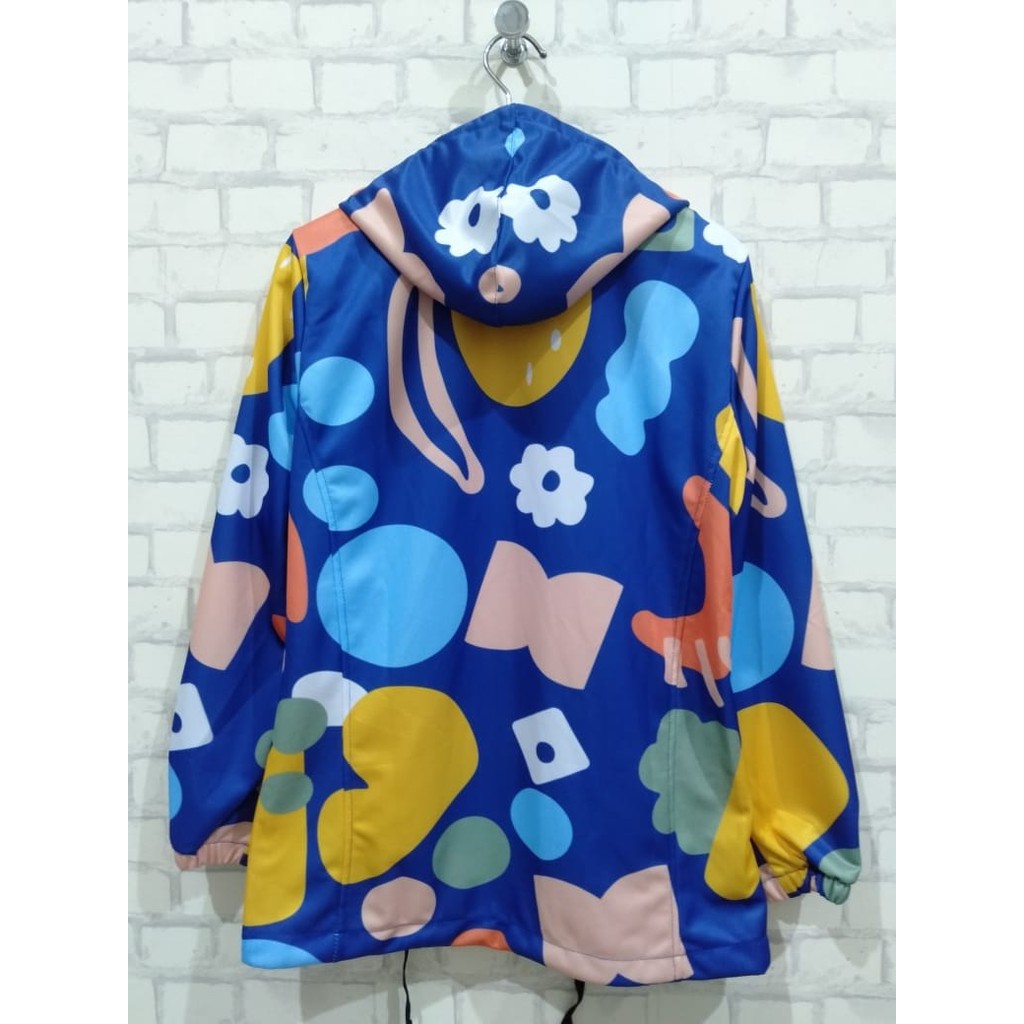 JAKET SEPEDA WANITA / JAKET PRINTING BAHAN LOTTO ELPANA