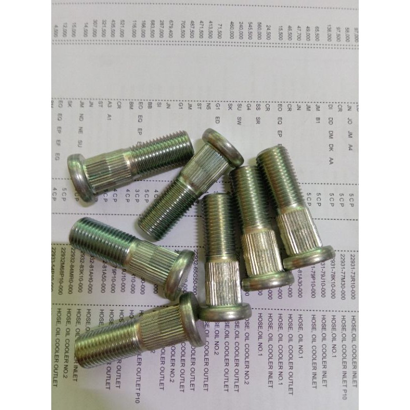 baut roda STD mobil suzuki carry, futura dan mitsubhisi t120ss original