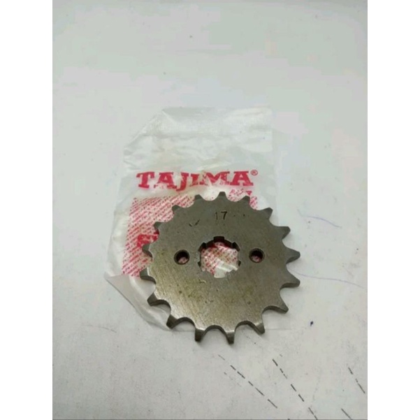 gir gear depan megapro gl pro neotech cb 150r cbr 150 crf ukuran 17 428 tajima