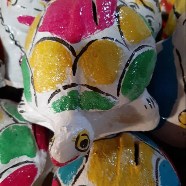 Celengan Tanah Liat bentuk kura-kura