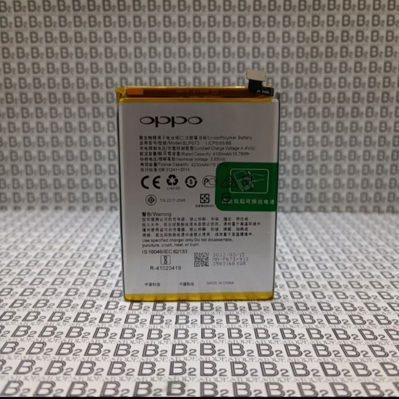Baterai OPPO A12 / OPPO A12S BLP673 - Baterai Batre Batrai Battery Batery OPPO A12 / A12S BLP673 Ori