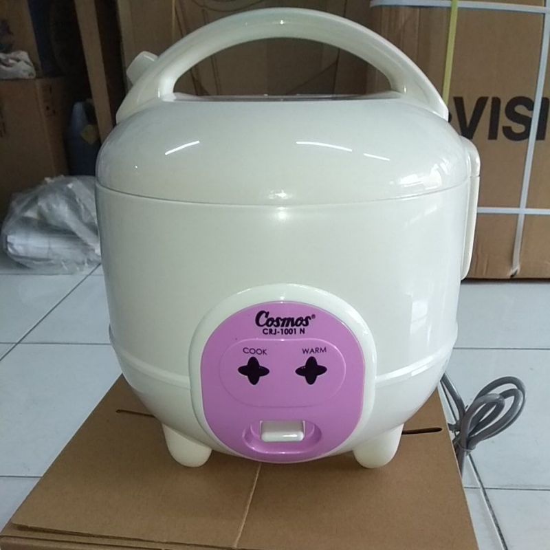 Rice cooker cosmos crj - 1001 ukuran 0.6liter mini