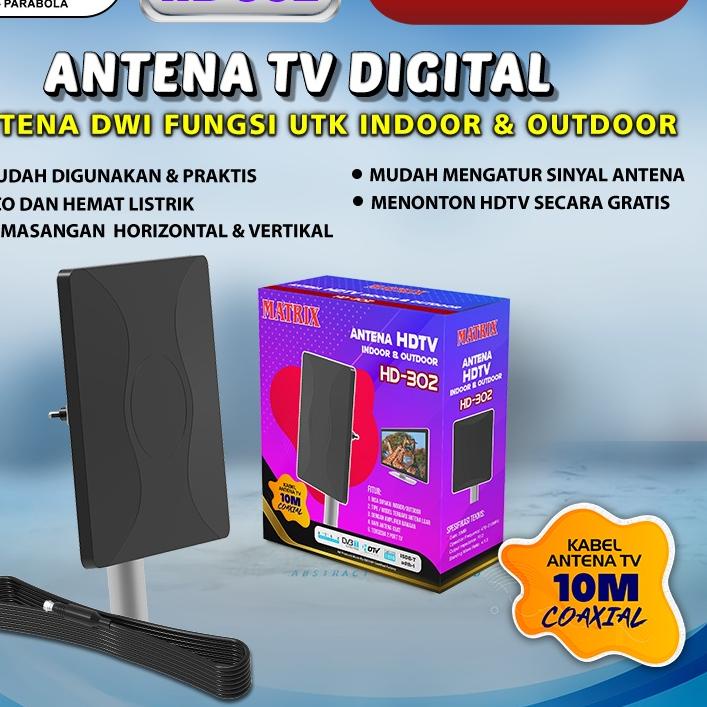 ✱ ANTENA TV DIGITAL HD 302 | ANTENA TV DIGITAL INDOOR & OUTDOOR ✳