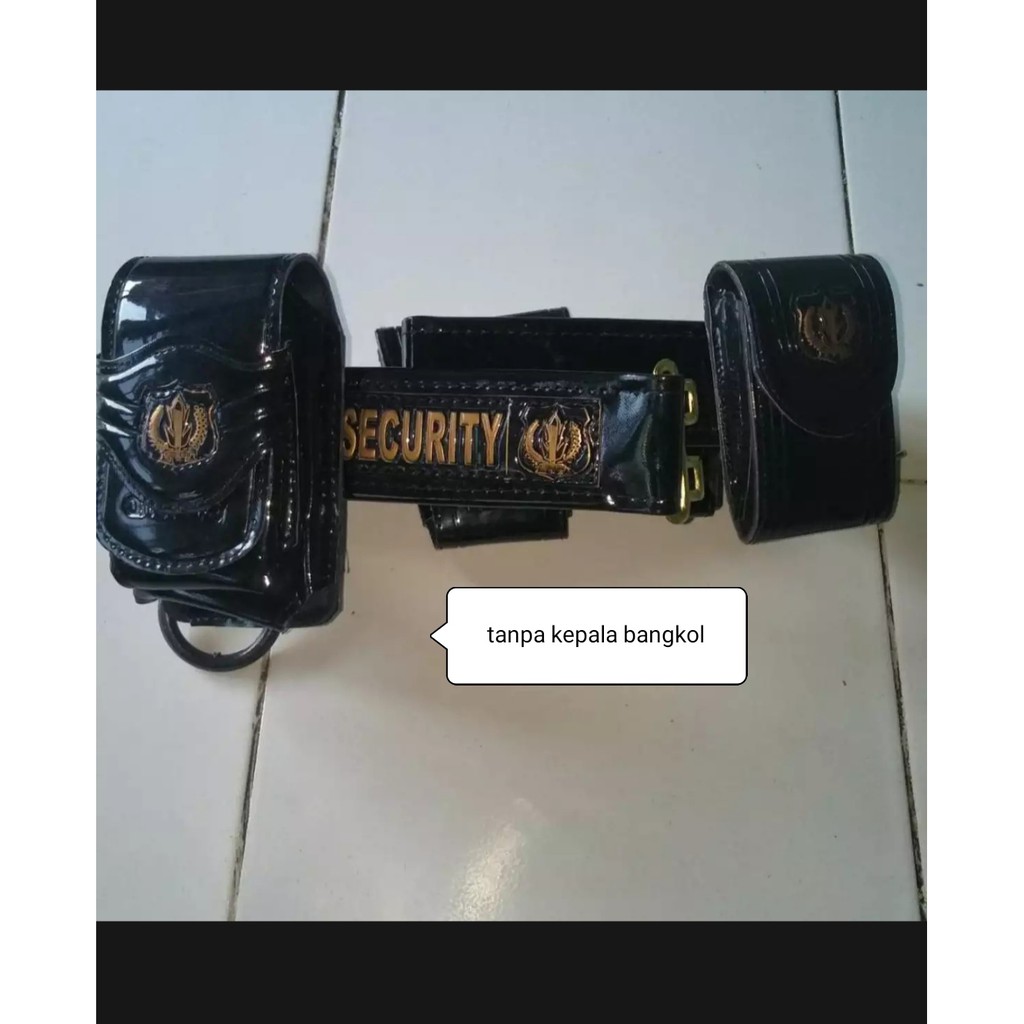 KOPEL SATPAM /KOPEL SECURITY hitam