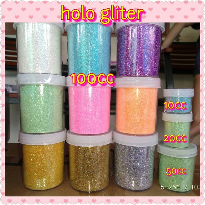 

Glitter Holo 100Cc Hologram Gliter Bubuk Powder