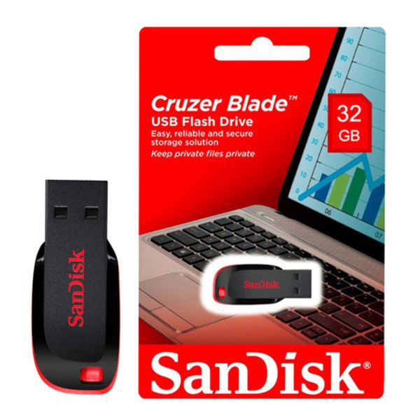 FLASHDISK 32GB SANDISK CZ50 ORIGINAL