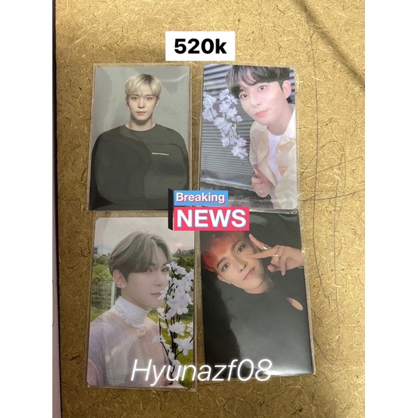 Ateez Photocard Official Yunho Adult Yeosang Jongho LD Muart BOOKED