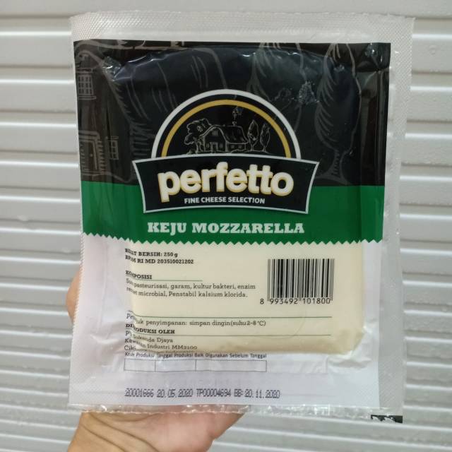 

Keju Mozzarella 250 gram