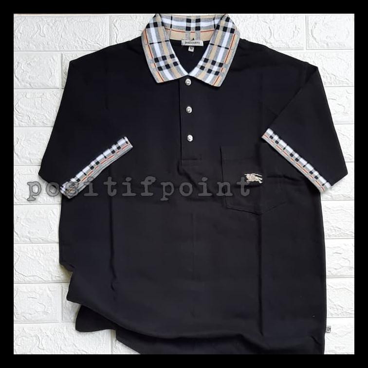 DISKON KAOS BURBERRY PRIA / KAOS POLOSHIRT BURBERRY / KAOS POLO PRIA KAOS POLO COWOK PALING MURAH