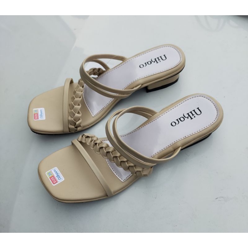 SANDAL HEELS WANITA ANDIEN // SANDAL HAK TAHU