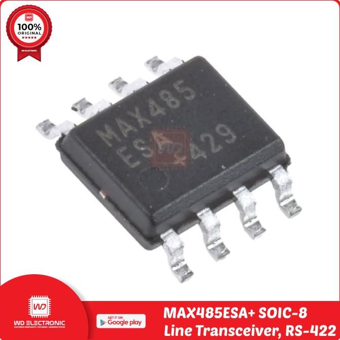IC TRANSCEIVER MAX485 SMD Maxim Integrated easywa53 Kualitas Baik