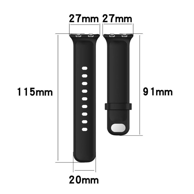 Strap Rubber Oppo Watch 41mm 46mm Tali Jam Smartwatch OPPO