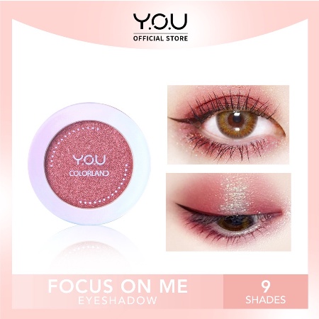 ⭐ BAGUS ⭐ YOU COLORLAND FOCUS ON ME EYESHADOW | Y.O.U Make up Mata