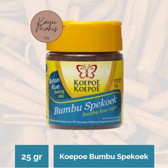 

Koepoe Koepoe Bumbu Spekoek 25gr